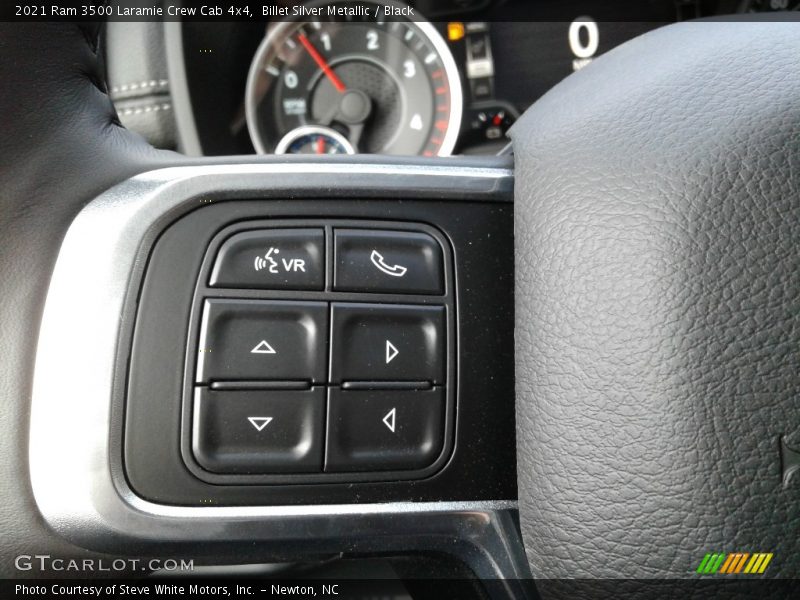 Billet Silver Metallic / Black 2021 Ram 3500 Laramie Crew Cab 4x4
