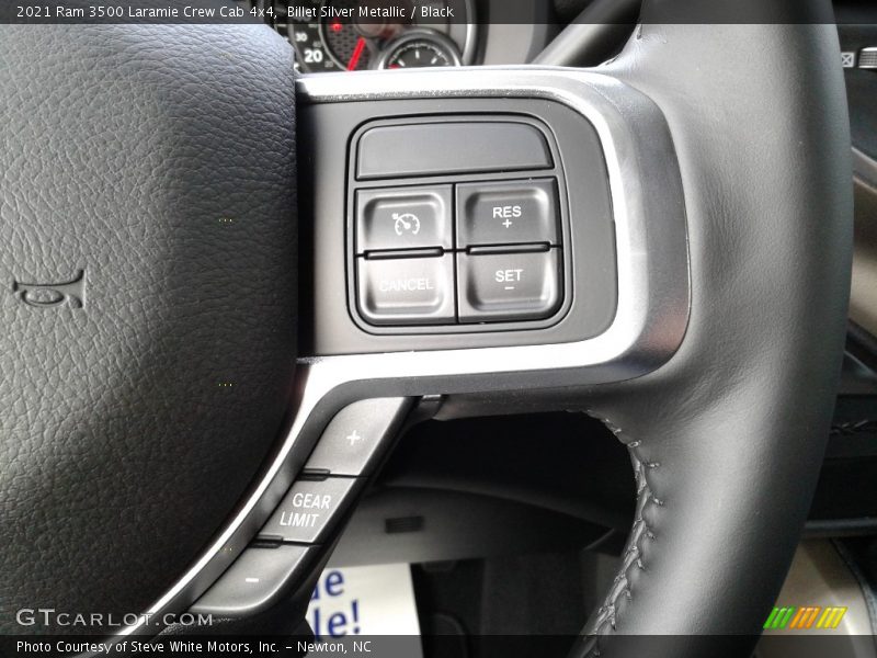 Billet Silver Metallic / Black 2021 Ram 3500 Laramie Crew Cab 4x4