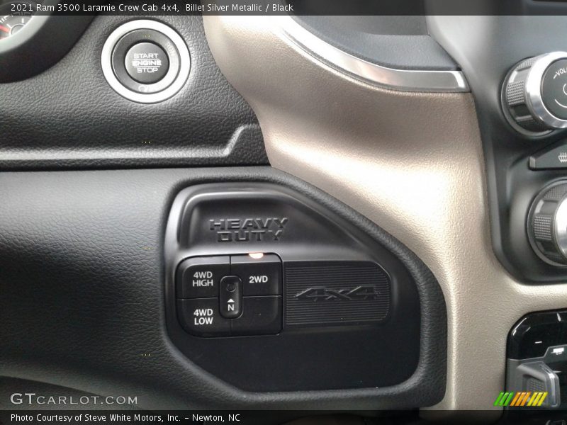 Billet Silver Metallic / Black 2021 Ram 3500 Laramie Crew Cab 4x4