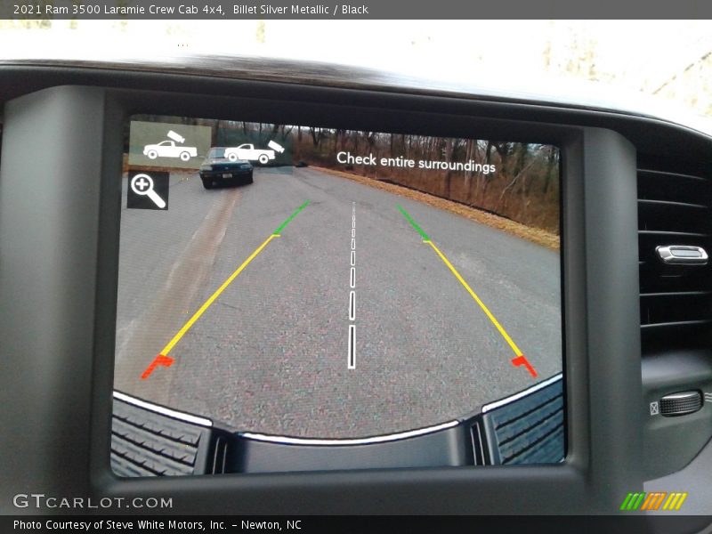 Billet Silver Metallic / Black 2021 Ram 3500 Laramie Crew Cab 4x4