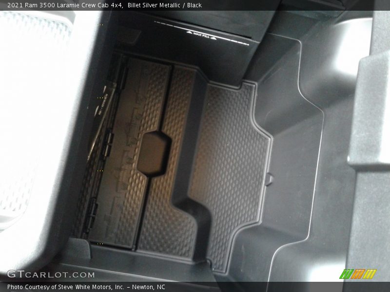 Billet Silver Metallic / Black 2021 Ram 3500 Laramie Crew Cab 4x4