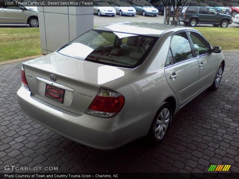 Desert Sand Mica / Taupe 2005 Toyota Camry LE