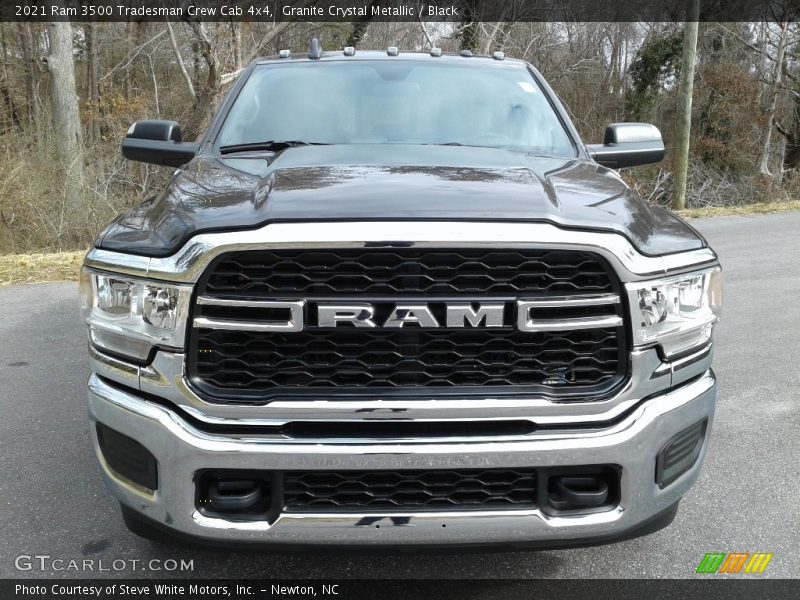 Granite Crystal Metallic / Black 2021 Ram 3500 Tradesman Crew Cab 4x4