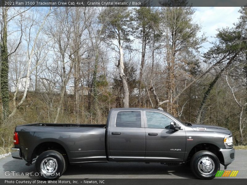 Granite Crystal Metallic / Black 2021 Ram 3500 Tradesman Crew Cab 4x4