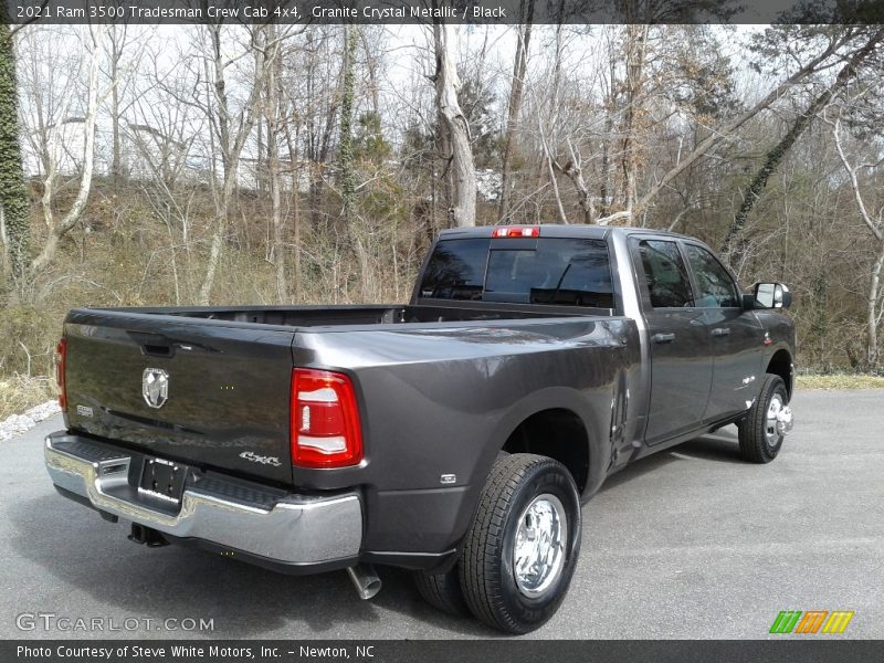 Granite Crystal Metallic / Black 2021 Ram 3500 Tradesman Crew Cab 4x4