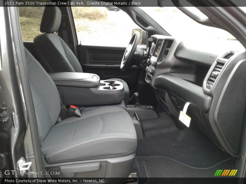 Granite Crystal Metallic / Black 2021 Ram 3500 Tradesman Crew Cab 4x4