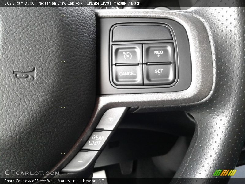 Granite Crystal Metallic / Black 2021 Ram 3500 Tradesman Crew Cab 4x4