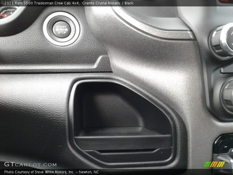 Granite Crystal Metallic / Black 2021 Ram 3500 Tradesman Crew Cab 4x4