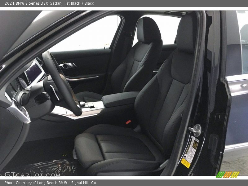 Jet Black / Black 2021 BMW 3 Series 330i Sedan