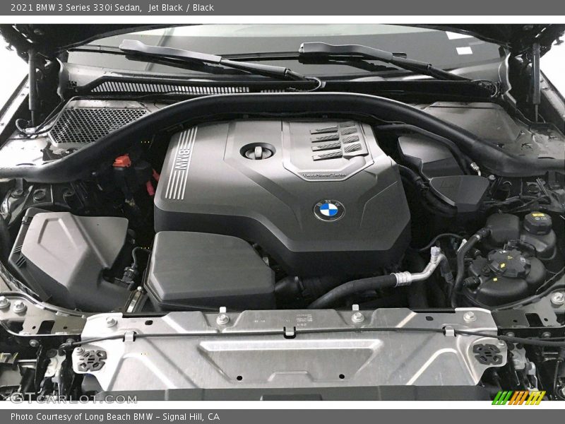 Jet Black / Black 2021 BMW 3 Series 330i Sedan