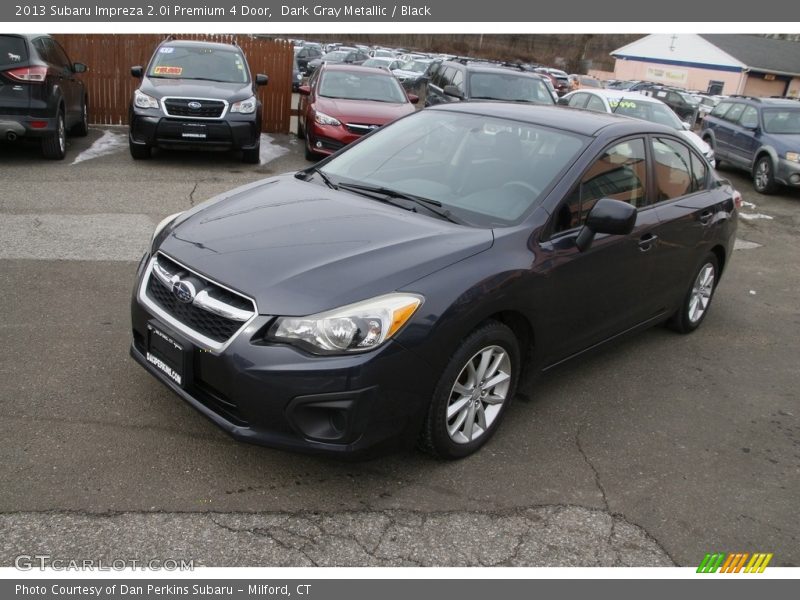 Dark Gray Metallic / Black 2013 Subaru Impreza 2.0i Premium 4 Door