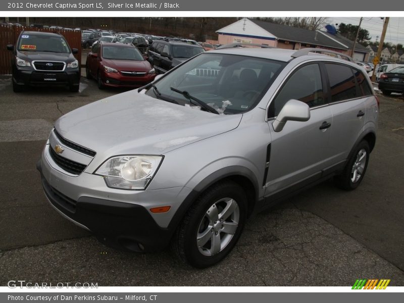 Silver Ice Metallic / Black 2012 Chevrolet Captiva Sport LS
