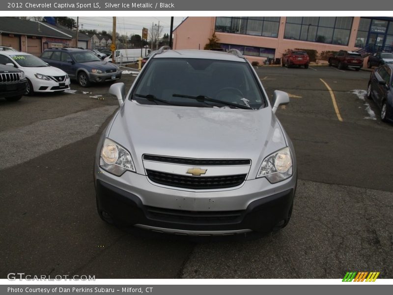 Silver Ice Metallic / Black 2012 Chevrolet Captiva Sport LS