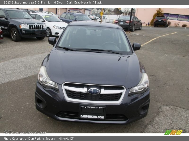 Dark Gray Metallic / Black 2013 Subaru Impreza 2.0i Premium 4 Door