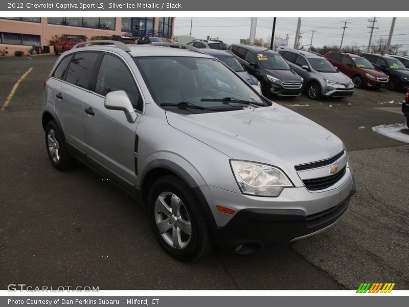 Silver Ice Metallic / Black 2012 Chevrolet Captiva Sport LS