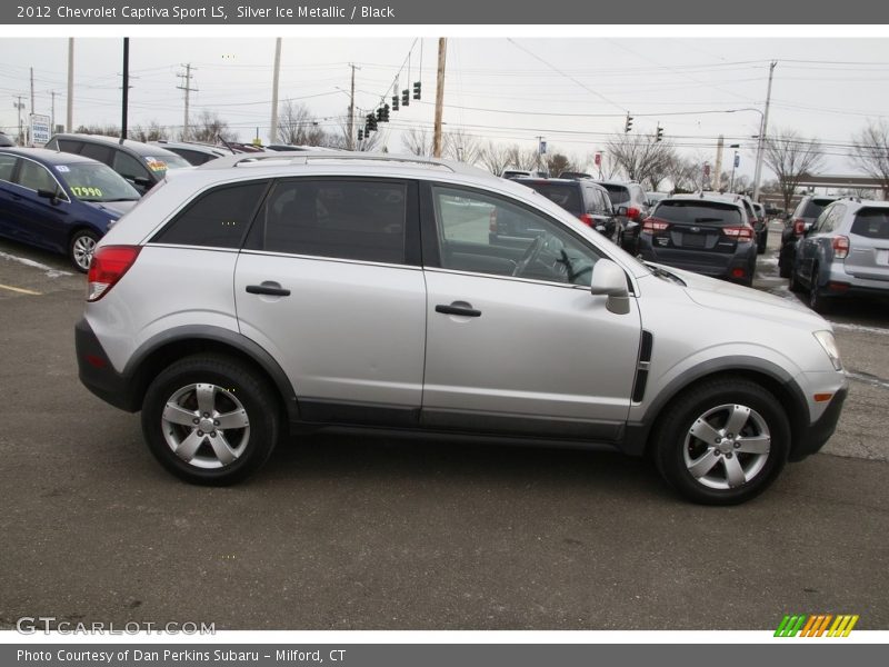 Silver Ice Metallic / Black 2012 Chevrolet Captiva Sport LS