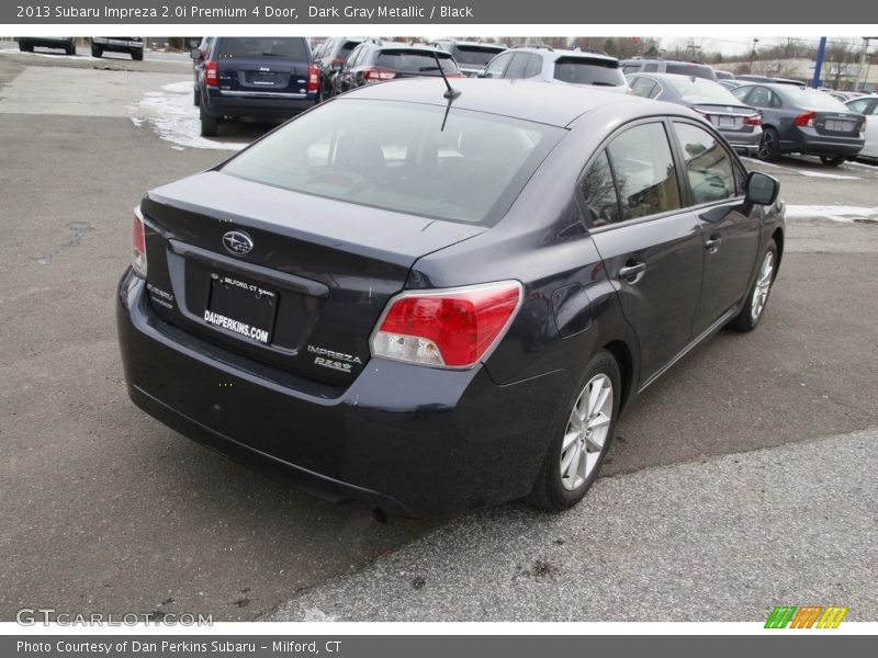 Dark Gray Metallic / Black 2013 Subaru Impreza 2.0i Premium 4 Door