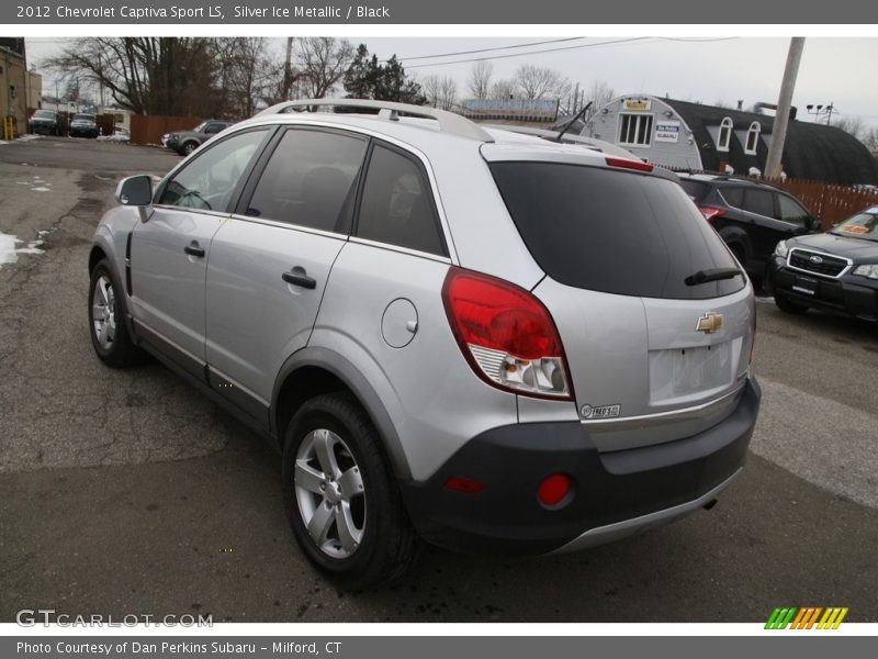 Silver Ice Metallic / Black 2012 Chevrolet Captiva Sport LS