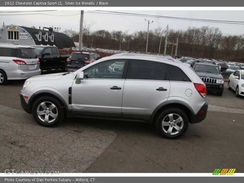 Silver Ice Metallic / Black 2012 Chevrolet Captiva Sport LS