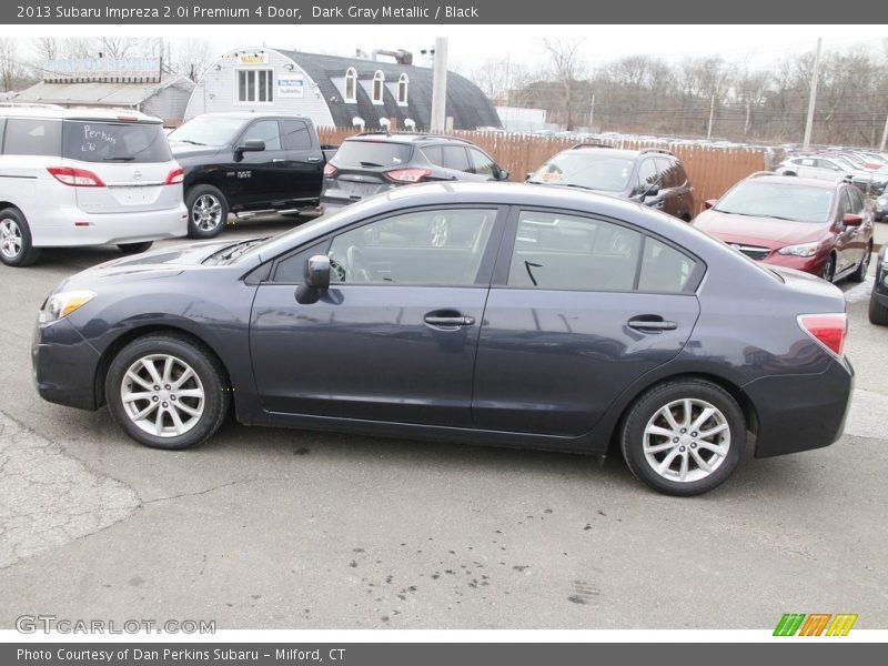 Dark Gray Metallic / Black 2013 Subaru Impreza 2.0i Premium 4 Door