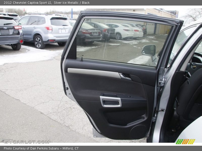 Silver Ice Metallic / Black 2012 Chevrolet Captiva Sport LS