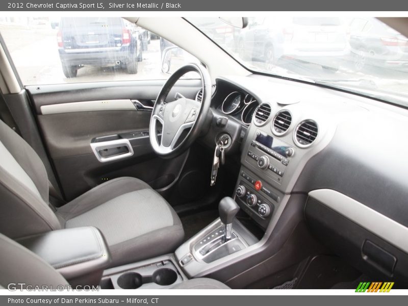 Silver Ice Metallic / Black 2012 Chevrolet Captiva Sport LS