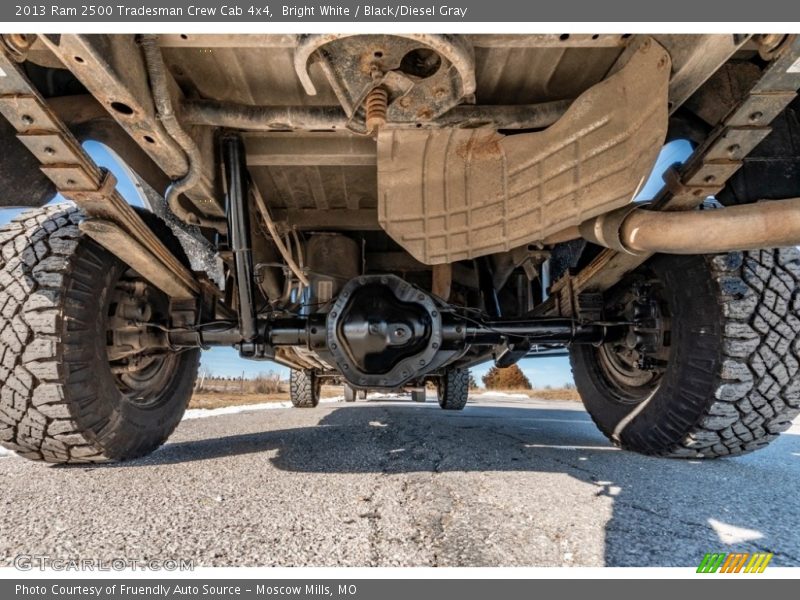 Bright White / Black/Diesel Gray 2013 Ram 2500 Tradesman Crew Cab 4x4