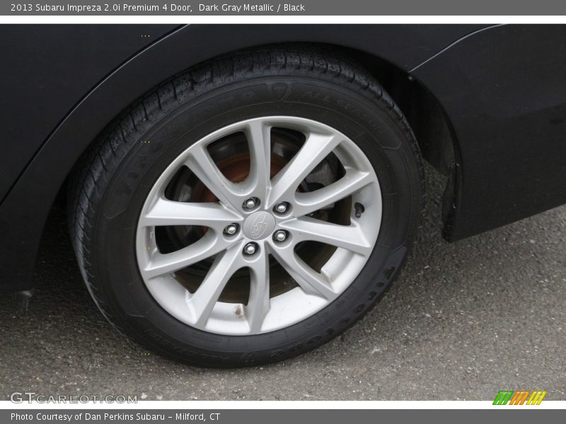 Dark Gray Metallic / Black 2013 Subaru Impreza 2.0i Premium 4 Door