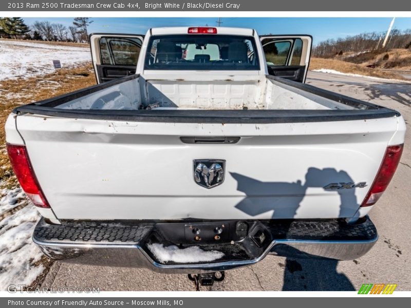 Bright White / Black/Diesel Gray 2013 Ram 2500 Tradesman Crew Cab 4x4