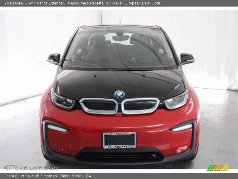 Melbourne Red Metallic / Atelier European Dark Cloth 2018 BMW i3 with Range Extender