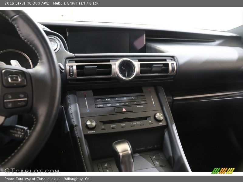 Nebula Gray Pearl / Black 2019 Lexus RC 300 AWD