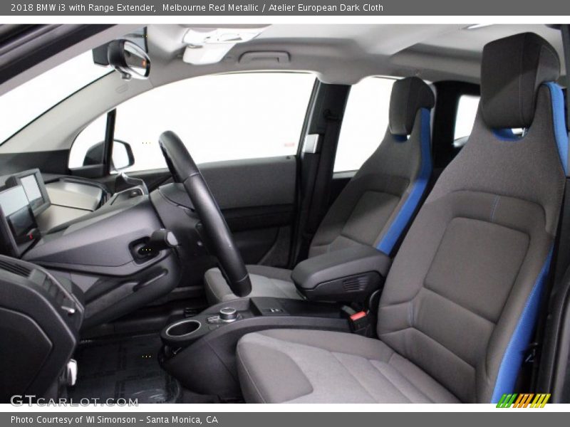 Melbourne Red Metallic / Atelier European Dark Cloth 2018 BMW i3 with Range Extender
