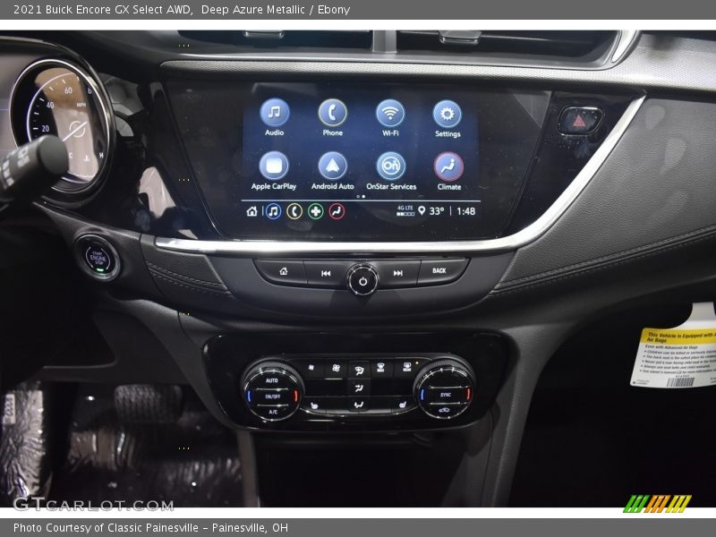 Deep Azure Metallic / Ebony 2021 Buick Encore GX Select AWD