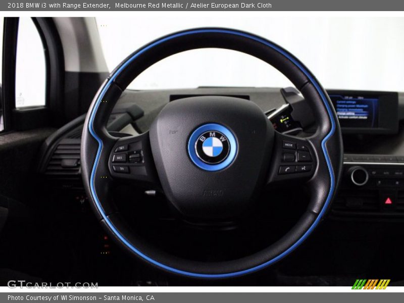 Melbourne Red Metallic / Atelier European Dark Cloth 2018 BMW i3 with Range Extender