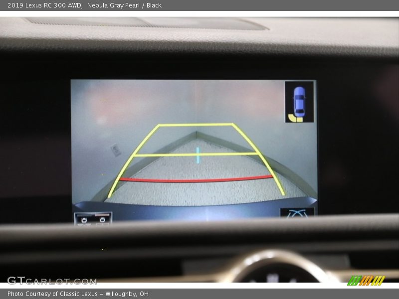Nebula Gray Pearl / Black 2019 Lexus RC 300 AWD