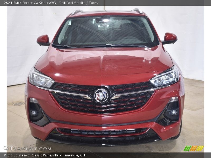 Chili Red Metallic / Ebony 2021 Buick Encore GX Select AWD