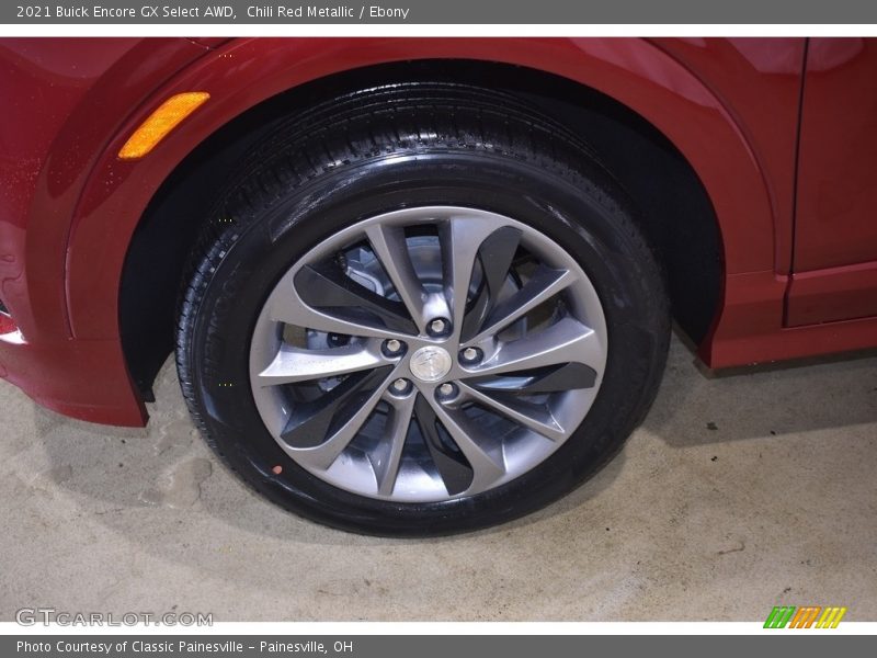 Chili Red Metallic / Ebony 2021 Buick Encore GX Select AWD