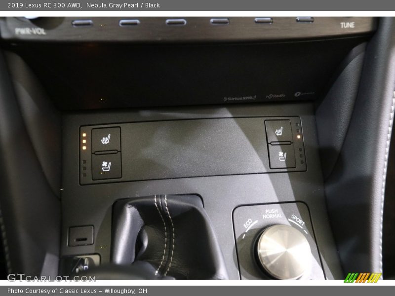 Nebula Gray Pearl / Black 2019 Lexus RC 300 AWD
