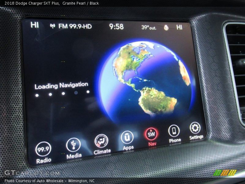 Granite Pearl / Black 2018 Dodge Charger SXT Plus