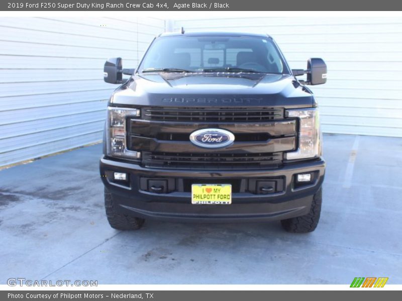 Agate Black / Black 2019 Ford F250 Super Duty King Ranch Crew Cab 4x4