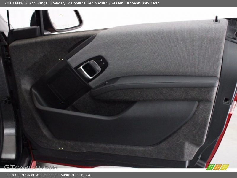 Melbourne Red Metallic / Atelier European Dark Cloth 2018 BMW i3 with Range Extender