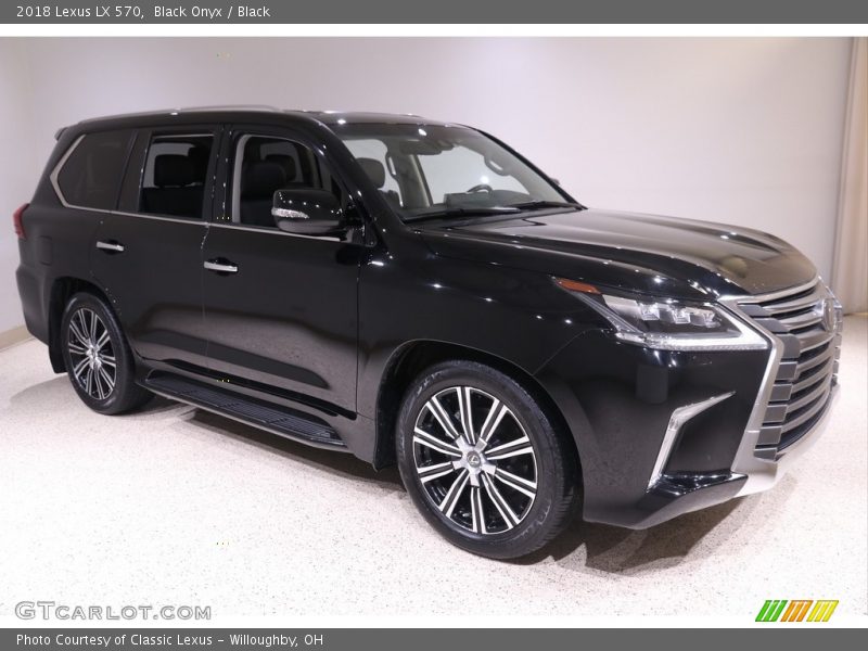 Black Onyx / Black 2018 Lexus LX 570