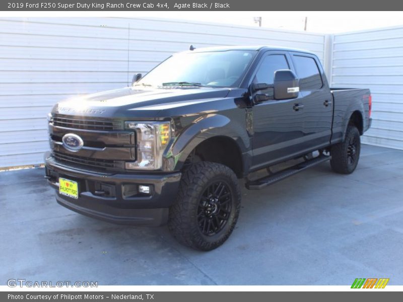 Agate Black / Black 2019 Ford F250 Super Duty King Ranch Crew Cab 4x4