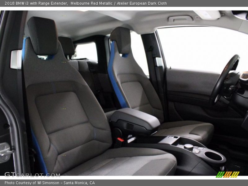 Melbourne Red Metallic / Atelier European Dark Cloth 2018 BMW i3 with Range Extender