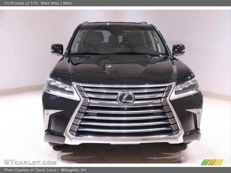 Black Onyx / Black 2018 Lexus LX 570