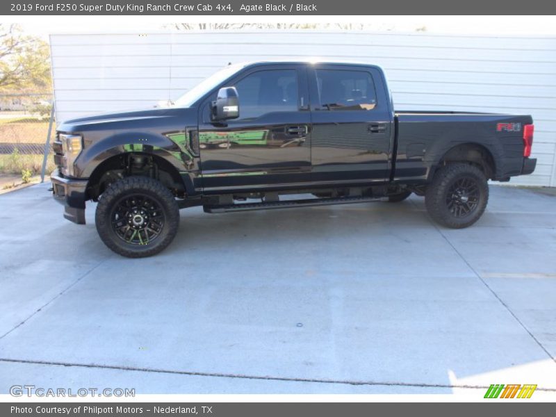 Agate Black / Black 2019 Ford F250 Super Duty King Ranch Crew Cab 4x4