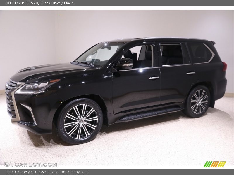 Black Onyx / Black 2018 Lexus LX 570