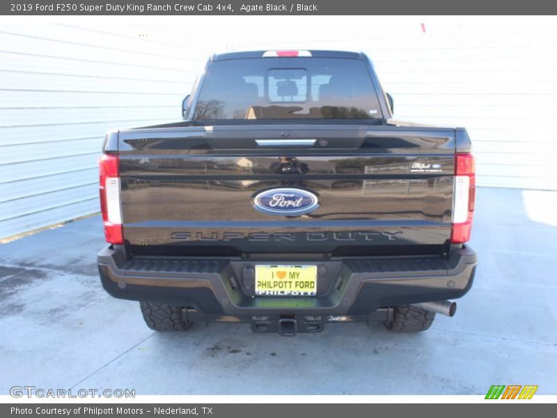 Agate Black / Black 2019 Ford F250 Super Duty King Ranch Crew Cab 4x4