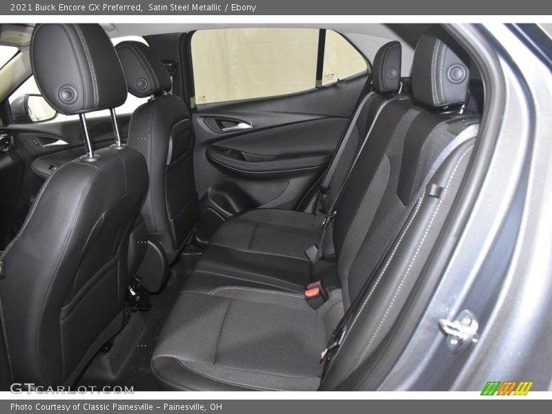 Satin Steel Metallic / Ebony 2021 Buick Encore GX Preferred