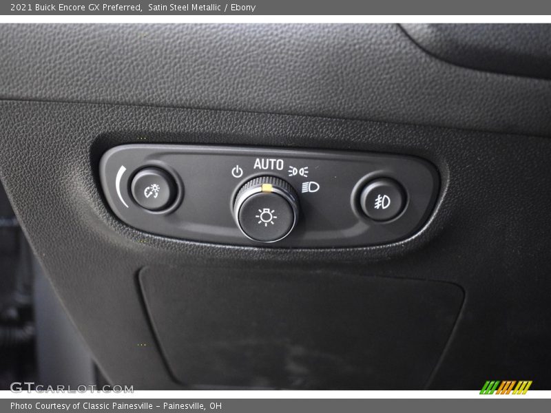 Satin Steel Metallic / Ebony 2021 Buick Encore GX Preferred